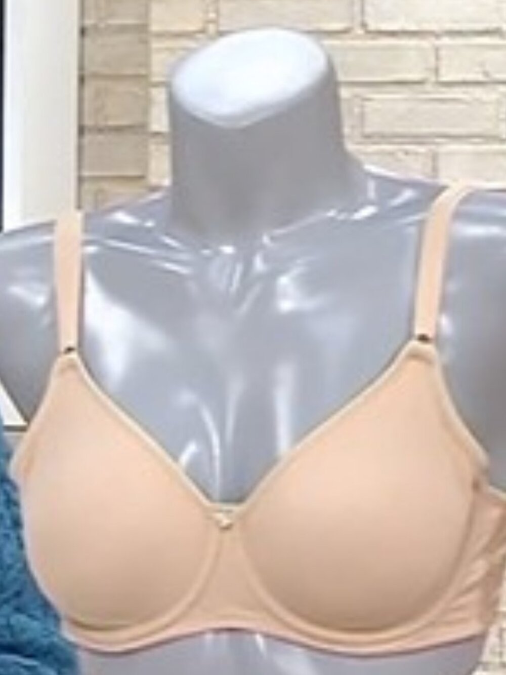 Breezies Jacquard Back Smoothing Unlined Underwire Bra